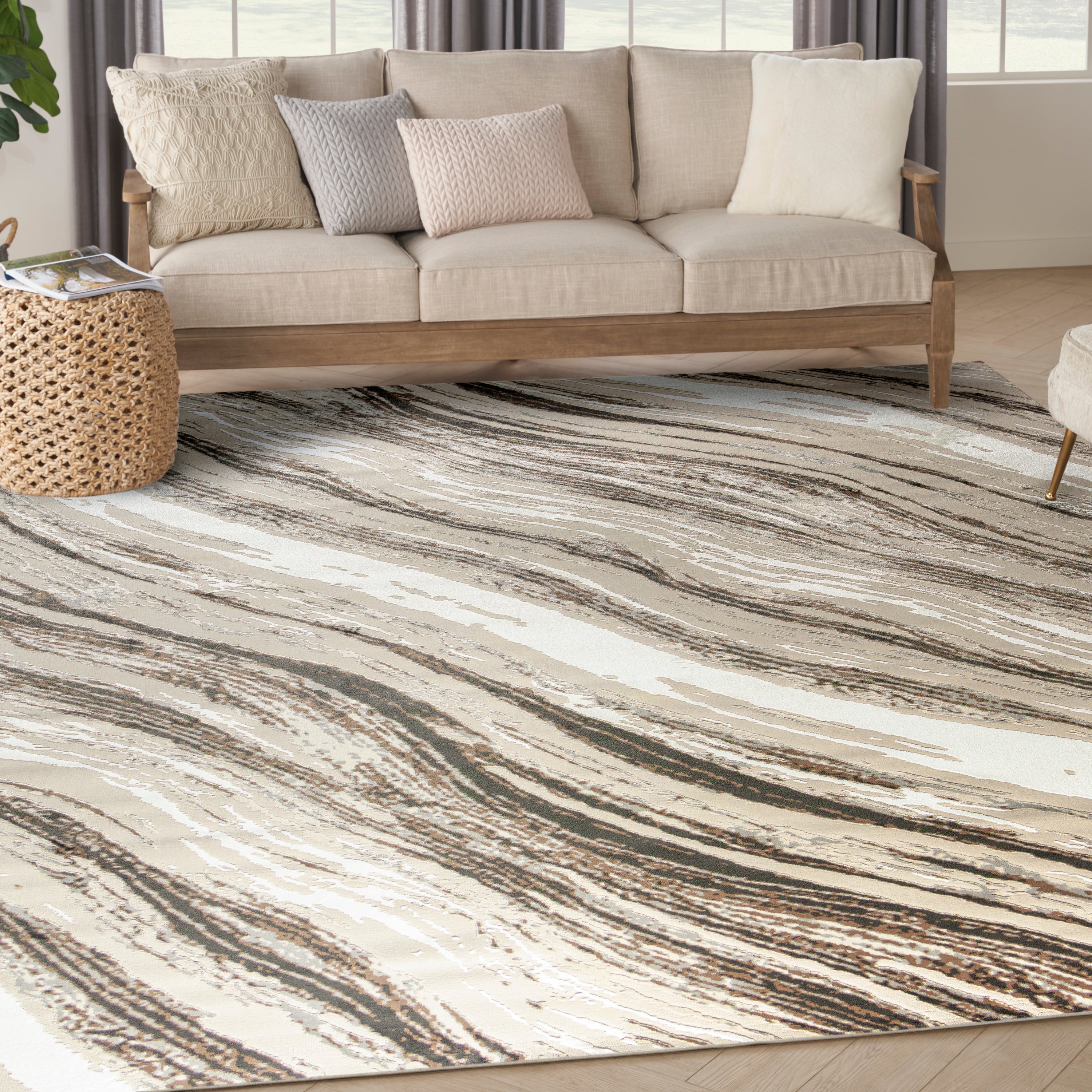 Nourison Sustainable Trends 7'10" x 9'10"  Rug