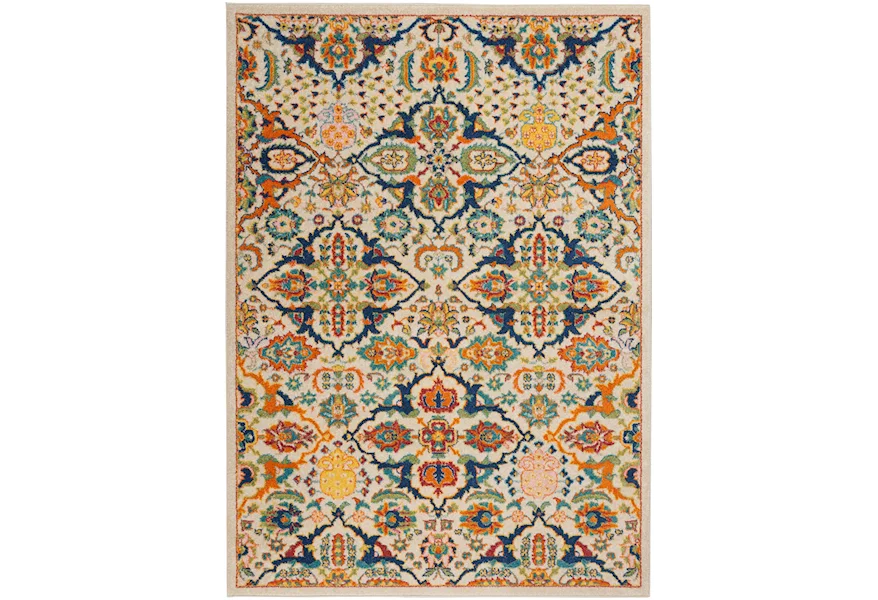 Allur 3' x 5'  Rug by Nourison at Home Collections Furniture