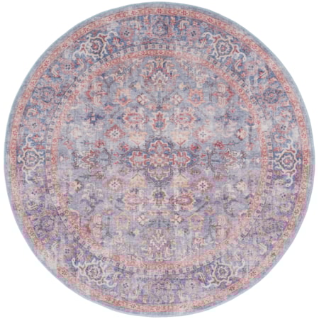 7'10" Round  Rug