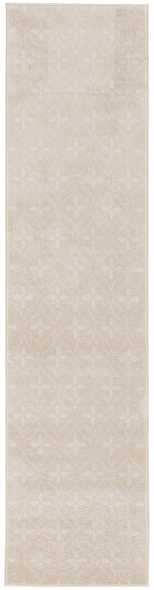 Essentials 2'2" X 7'6" Ivory Beige Modern Rug