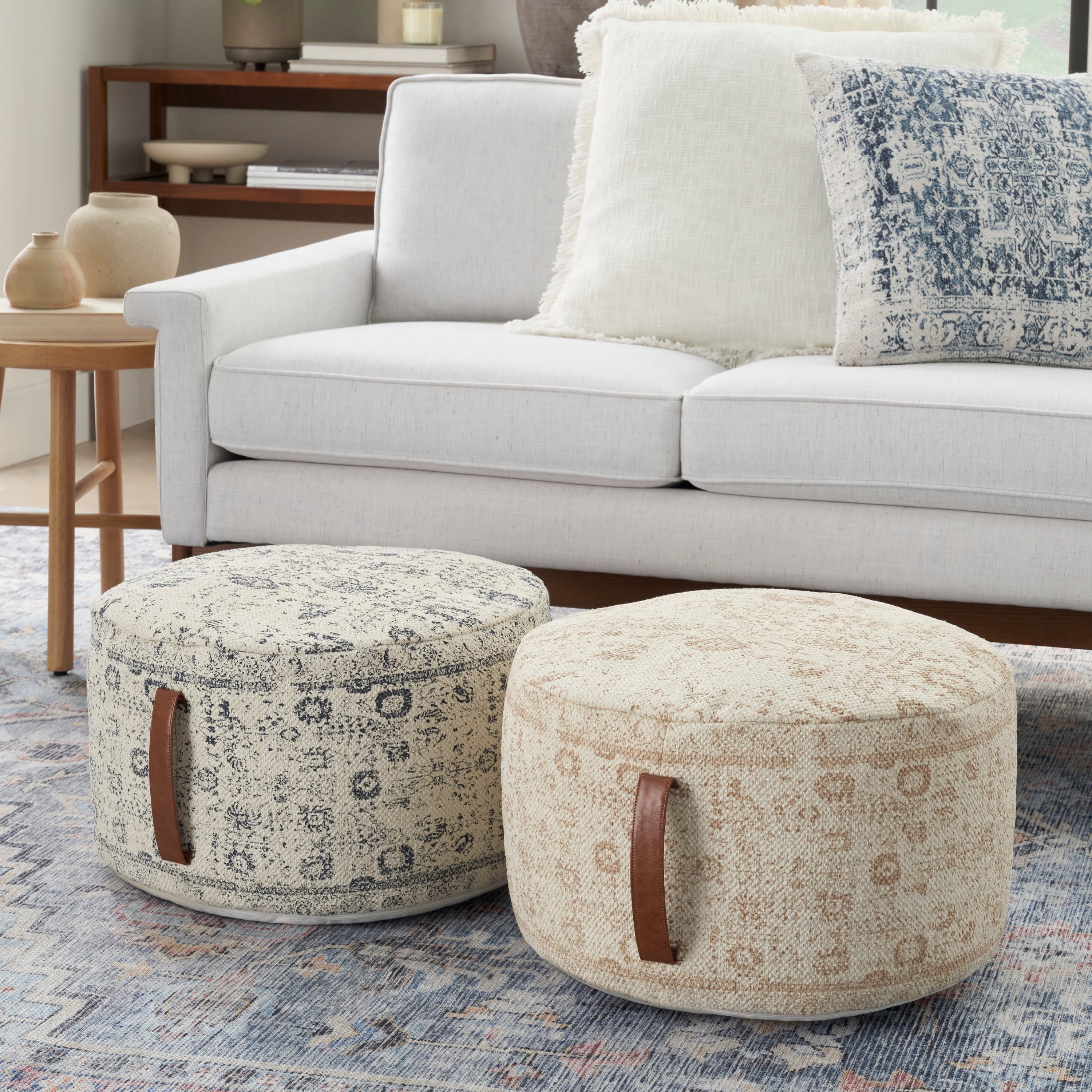 20" x 20" x 12" Poufs