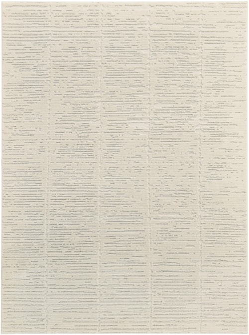 5'3" X 7'3" Ivory Grey Rectangle Rug