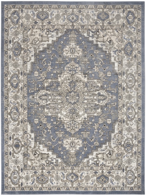 10' X 14' Blue Rectangle Rug