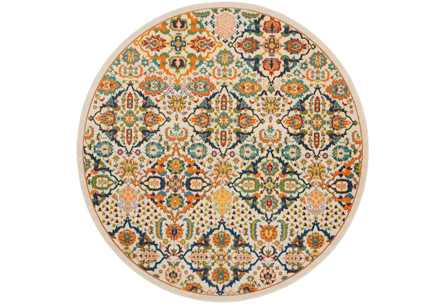 Allur 7'10"  Rug by Nourison at Home Collections Furniture