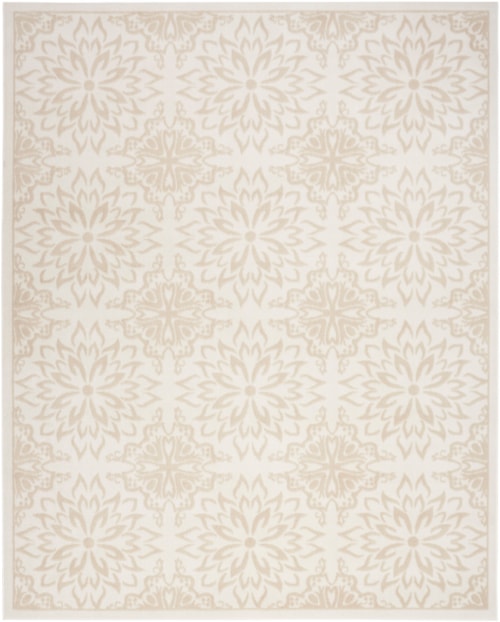 5'3" x 7'3" Ivory Beige Rectangle Rug