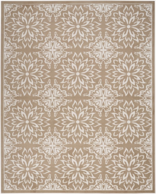 7' X 10' Taupe Rectangle Rug