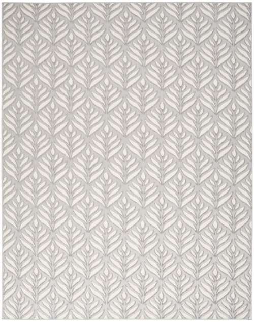 7'10" x 10'6" Grey Rectangle Rug