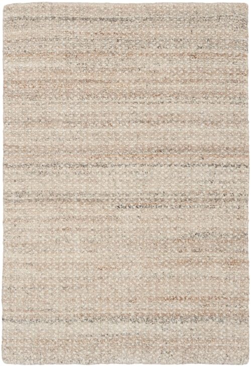 2' X 3' Ivory Grey Rectangle Rug
