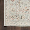 Nourison Oushak Home 8' x 9'10" Light Grey Vintage Rug
