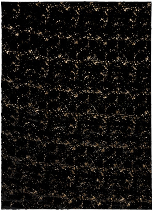 7'9" x 9'9" Black Rug