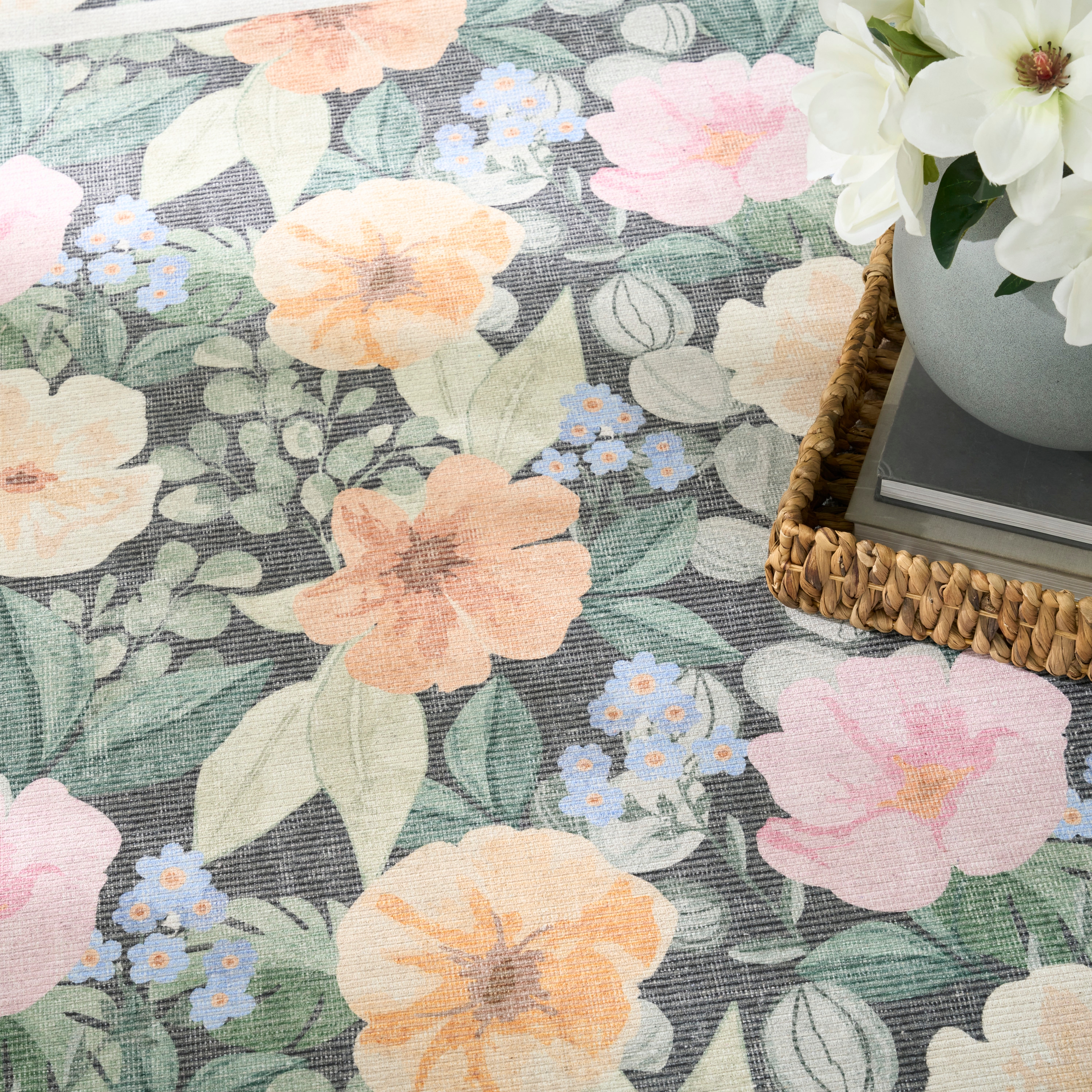 Nourison Botanical Washables 7'6" X 9'10"