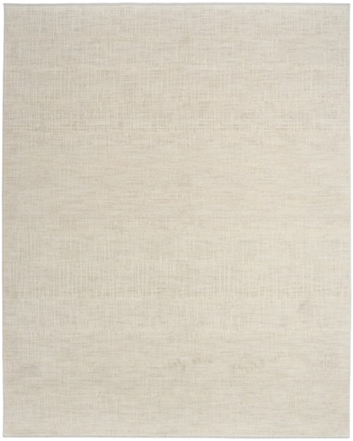 5'3" X 7'3" Silver Ivory Rectangle Rug