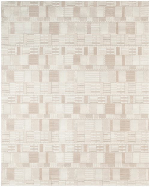 8' X 10' Ivory Beige Rectangle Rug