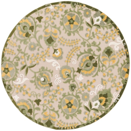 5'3" Round  Rug