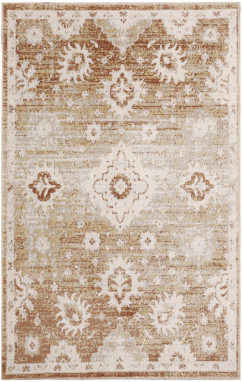 3'3" X 5' Copper Rectangle Rug