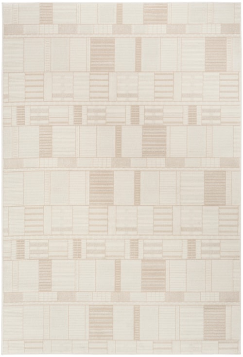 4' X 6' Ivory Beige Rectangle Rug
