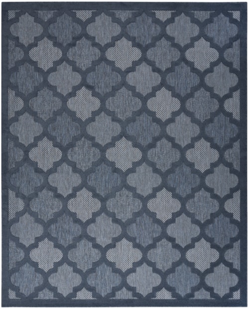 9' X 12' Navy Blue Rectangle Rug