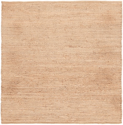 4' X Square Bleached Square Rug
