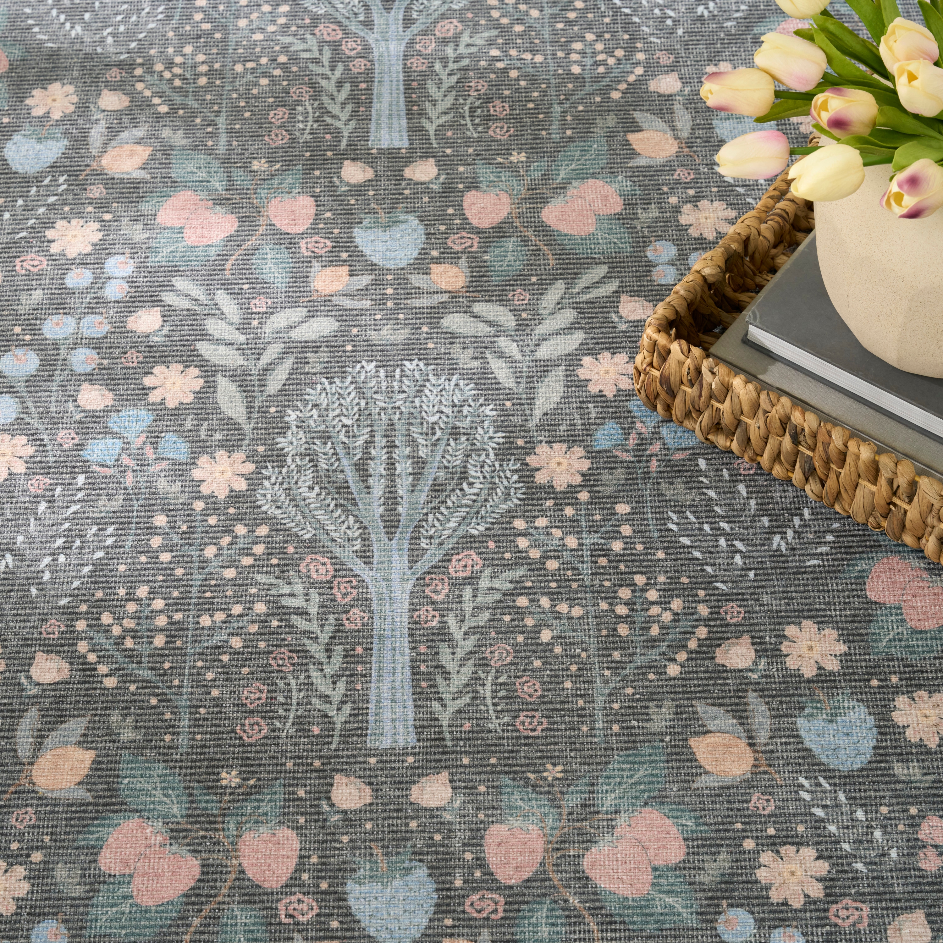 Nourison Botanical Washables 7'6" X 9'10"