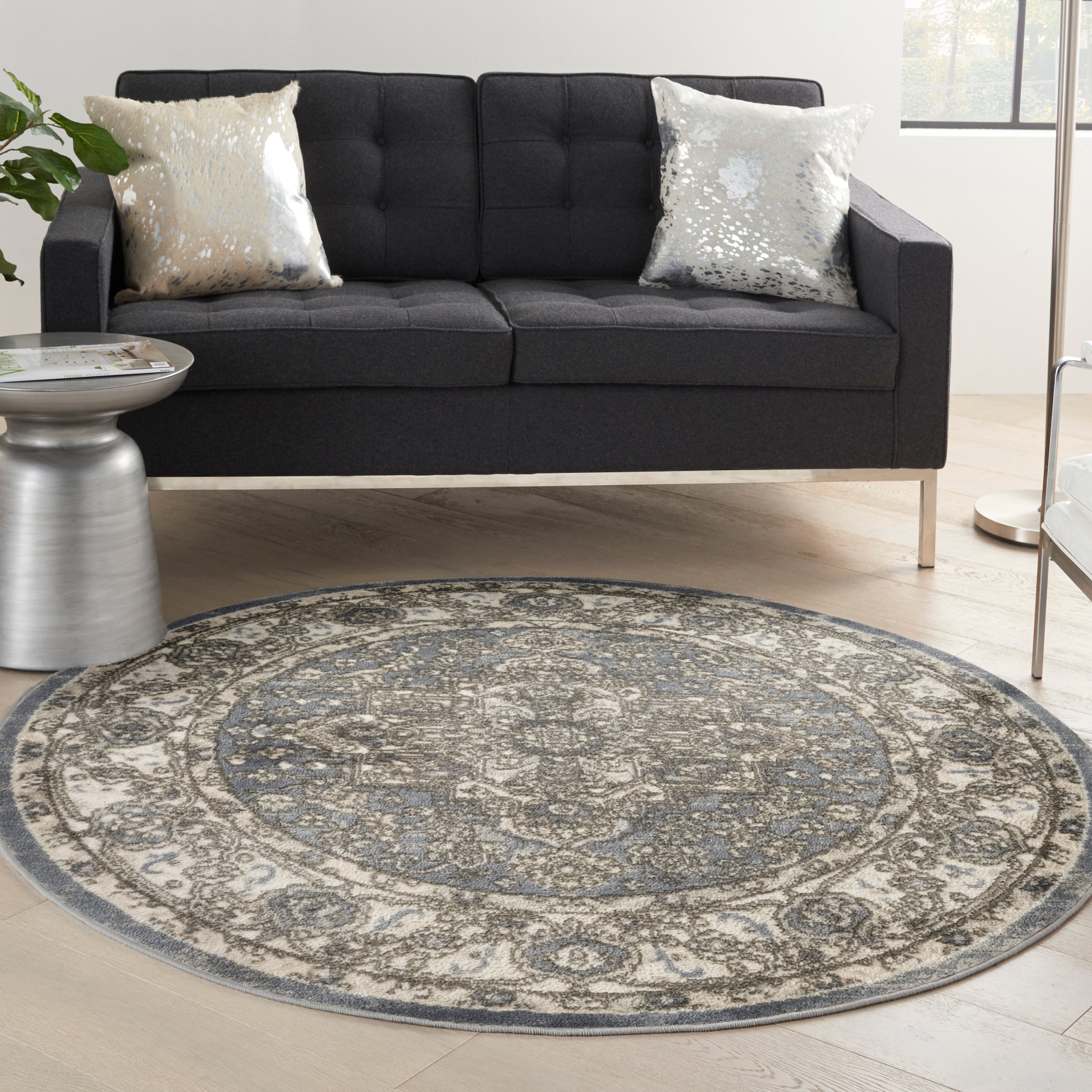 Nourison Quarry 8' Round  Rug