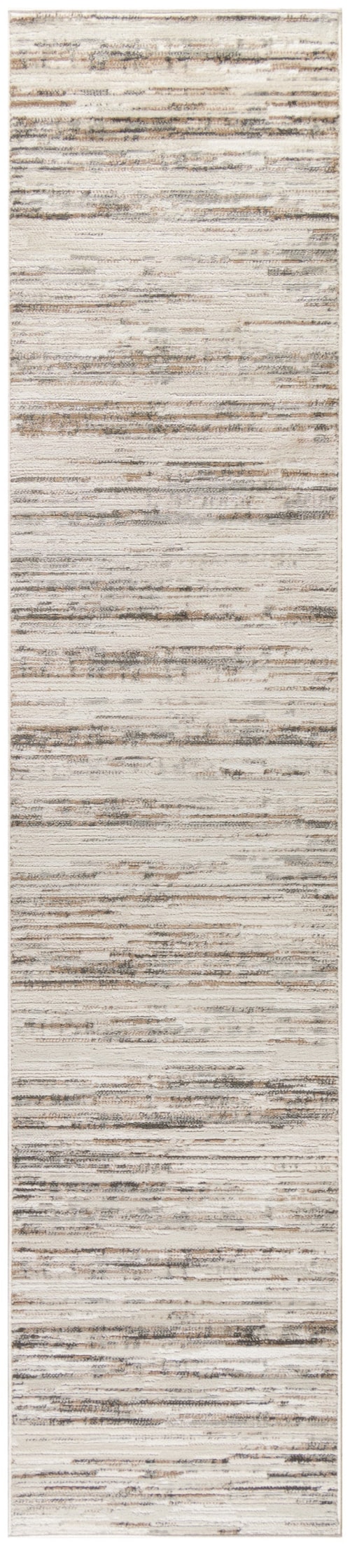 2'2" x 7'6 Ivory Beige Runner Rug