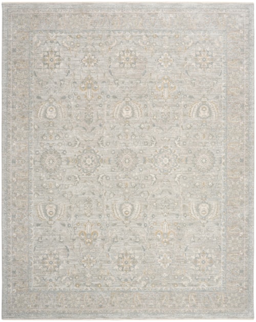 7'10" X 10'2" Grey Rectangle Rug