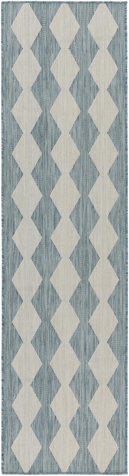 2'2" X 10' Aqua Runner Rug