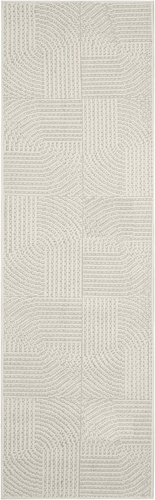 2'3" X 7'6" Ivory Runner Rug