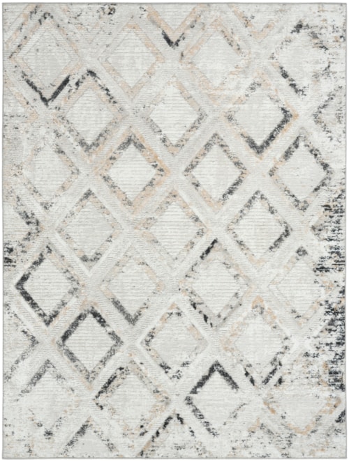 4' X 6' Grey Charcoal Rectangle Rug