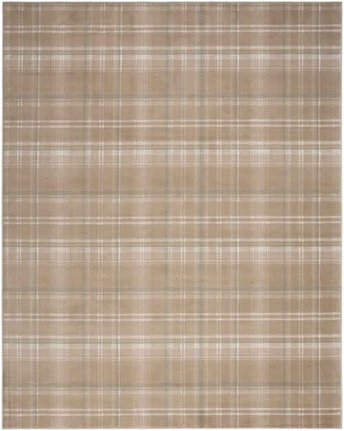 7' X 10' Taupe Rectangle Rug