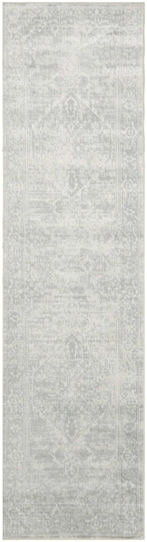 2'2" X 8' Light Grey Runner Rug