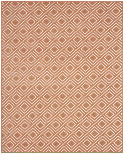 7'10" X 9'10" Copper Rectangle Rug