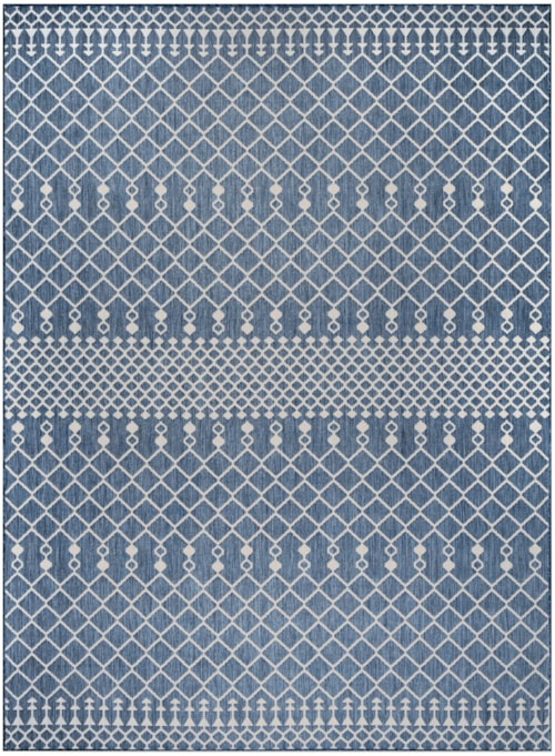 9' x 12' Navy Blue Rectangle Rug