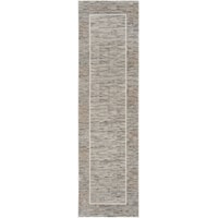 2'3" x 7'6" Charcoal Grey Runner Rug