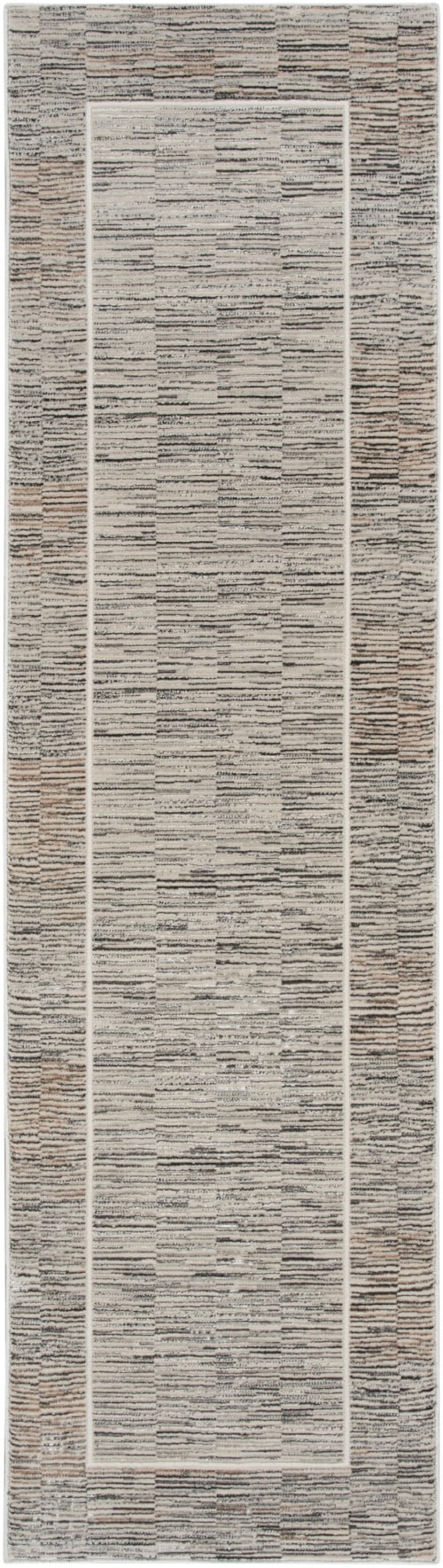 2'3" x 7'6" Charcoal Grey Runner Rug