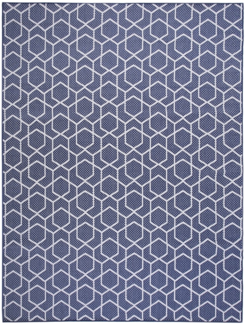 9' X 12' Navy Rectangle Rug