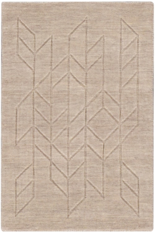 2' X 3' Beige Rectangle Rug