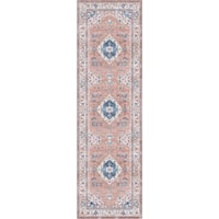 2'3" x 7'6" Coral Runner Rug
