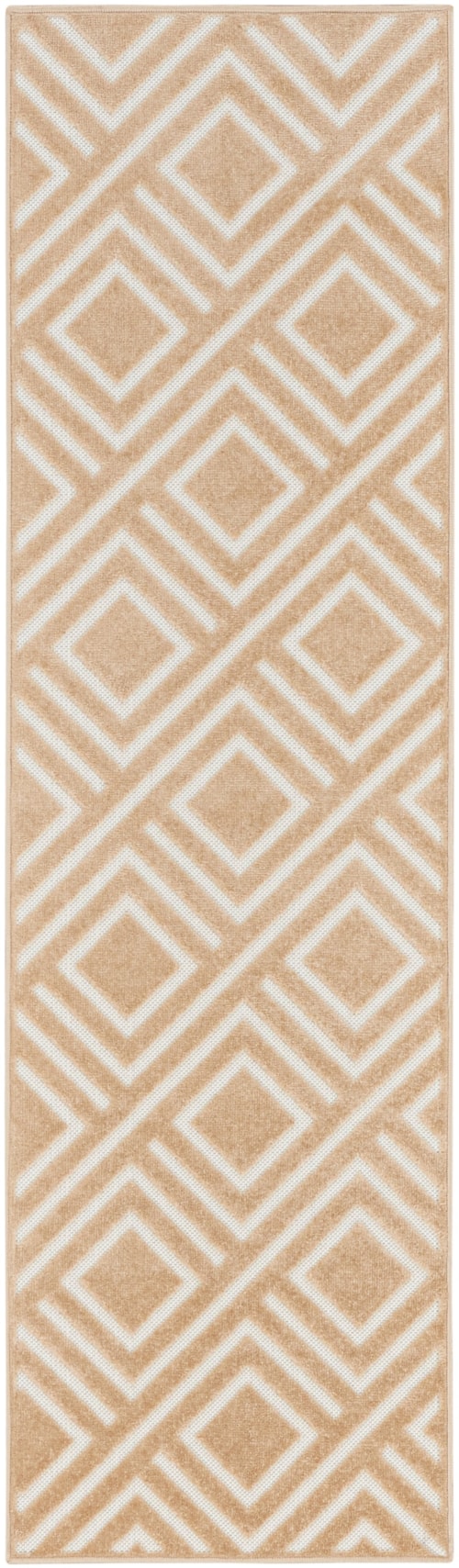 2' X 6' Taupe Runner Rug