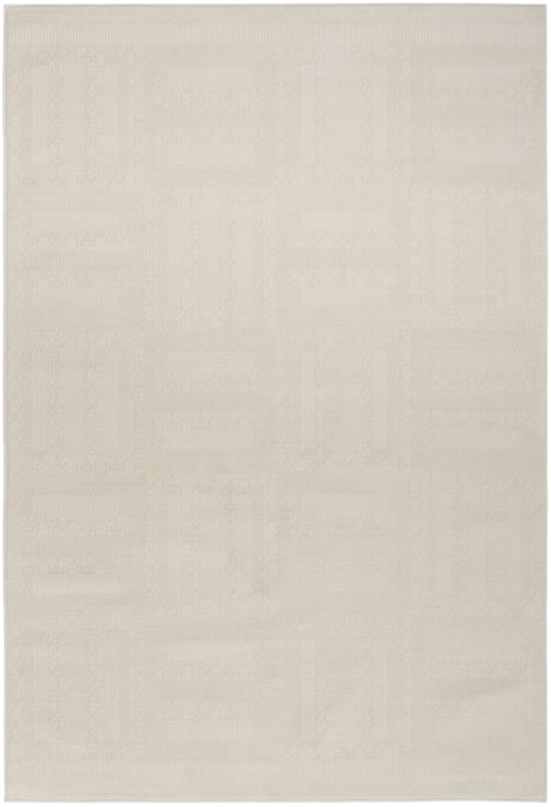 4' X 6' Ivory Rectangle Rug