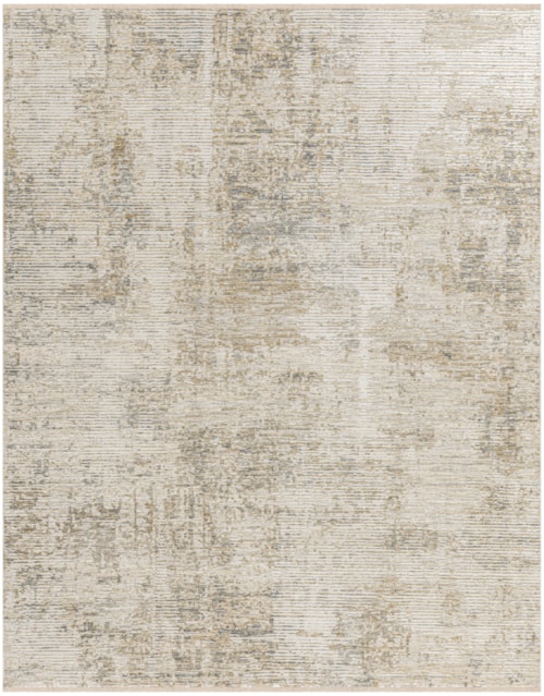 7'10" X 10'2" Natural Grey Rectangle Rug