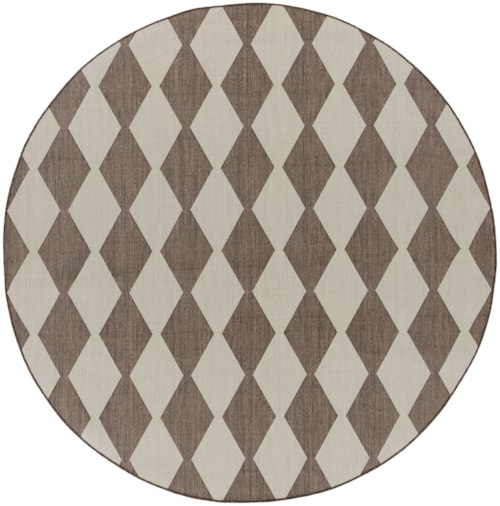 8' Round Natural Round Rug