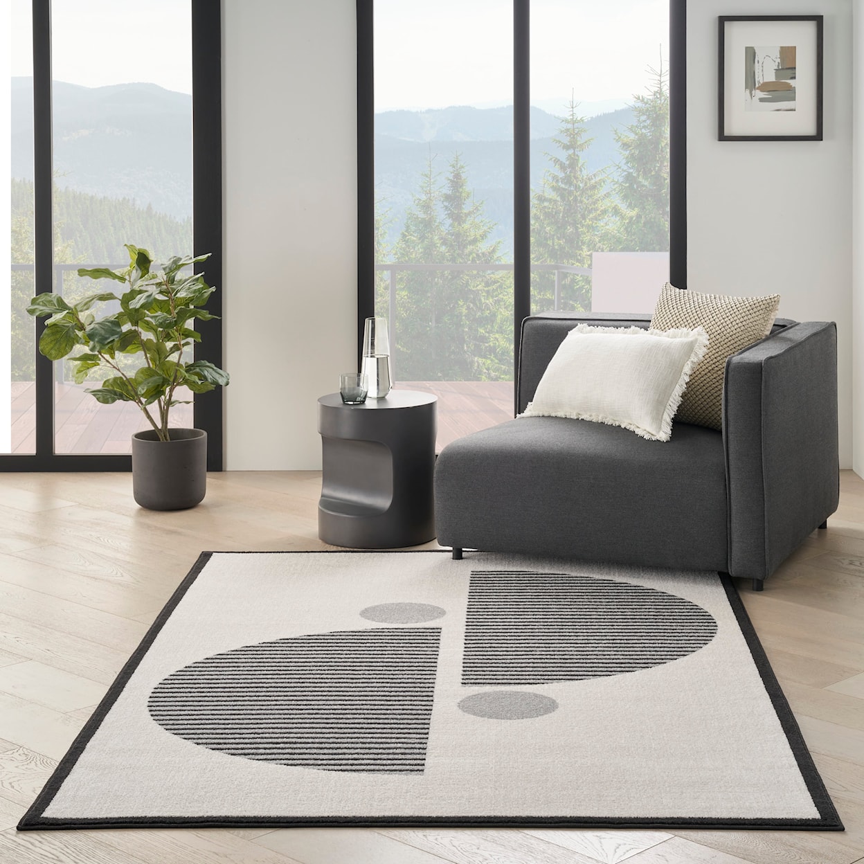 Nourison Modern Passion 6' x 9'  Rug