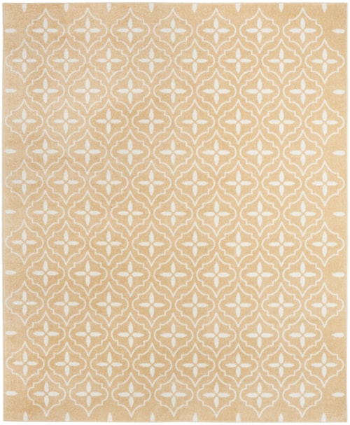 Essentials 8' X 10' Beige Ivory Modern Rug