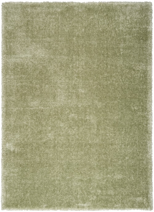 7'10" x 9'10" Green Rectangle Rug