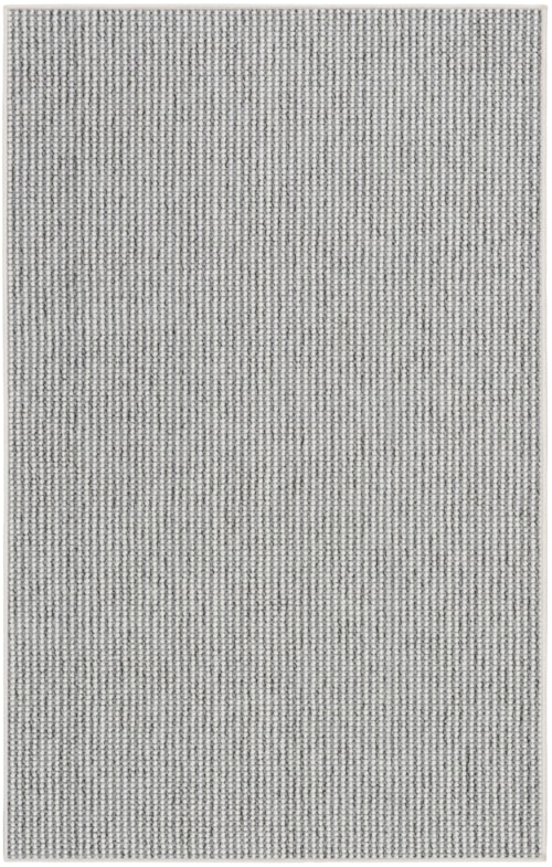 2'2" x 3'9" Ivory Grey Rug