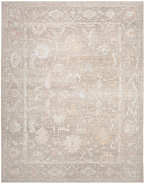 9' X 12' Grey Rectangle Rug