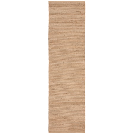 2'3" x 10' Natural Farmhouse Rug