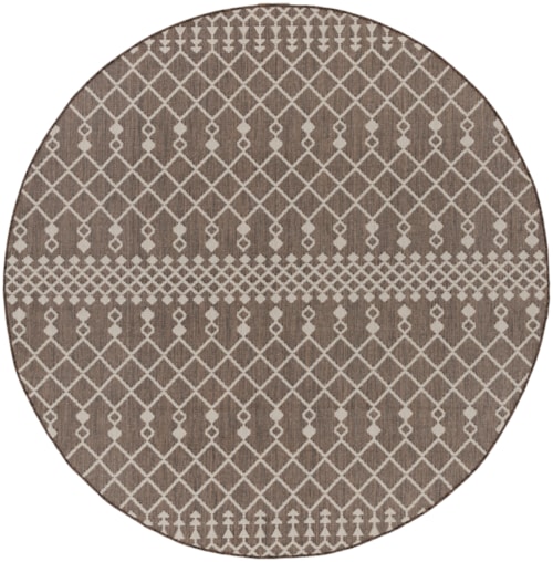 8' Round Natural Round Rug
