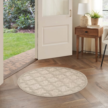 4&apos; Round  Rug